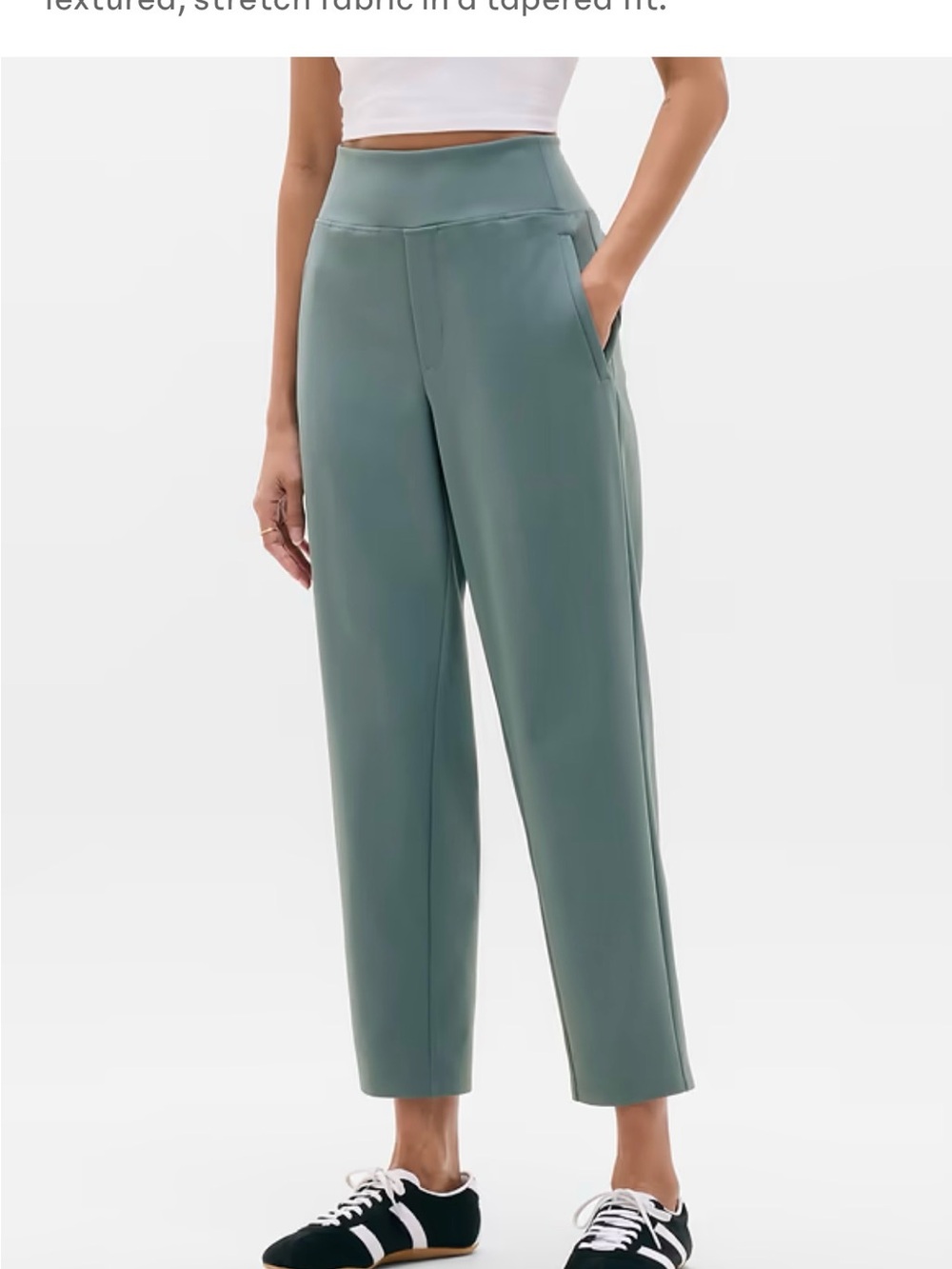 Athleta Endless Pants - soft green 6P